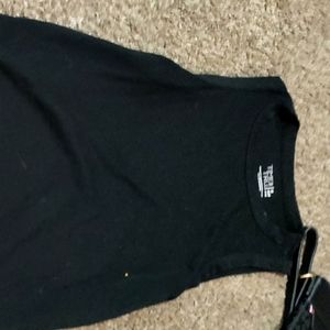 Black tank top